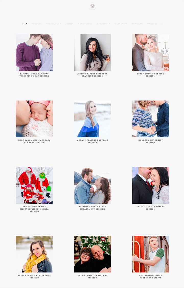 Ethereal Photography Inc Gallery portfolio